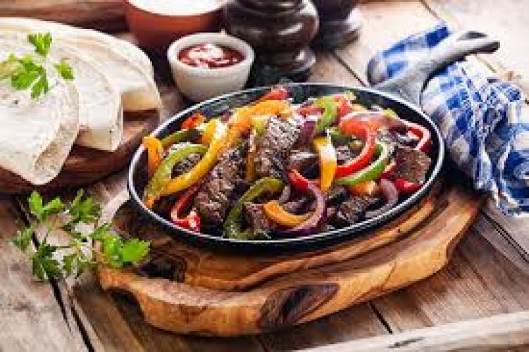 Fajitas de carne