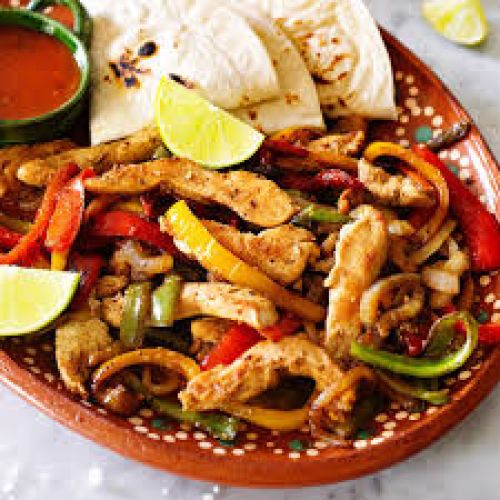 Fajitas de pollo